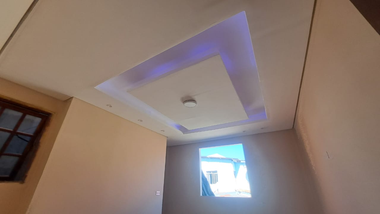 Sanca de drywall com iluminação em LED